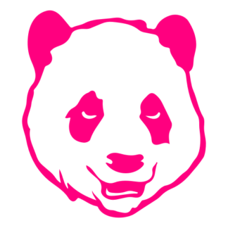 Sexy Panda Decal (Hot Pink)
